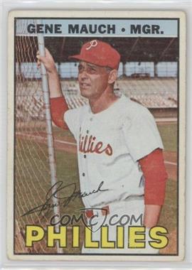 1967 Topps - [Base] #248 - Gene Mauch [Poor to Fair]