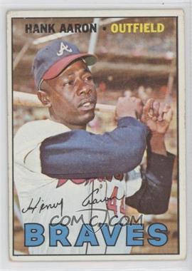 1967 Topps - [Base] #250 - Hank Aaron