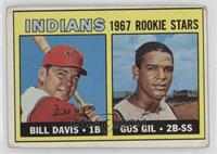 1967 Rookie Stars - Bill Davis, Gus Gil [Good to VG‑EX]