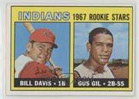 1967 Rookie Stars - Bill Davis, Gus Gil [Good to VG‑EX]