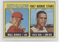 1967 Rookie Stars - Bill Davis, Gus Gil