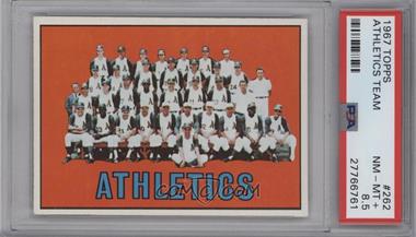 1967 Topps - [Base] #262 - Kansas City Athletics Team [PSA 8.5 NM‑MT+]