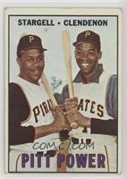 Pitt Power (Willie Stargell, Donn Clendenon) [Good to VG‑EX]