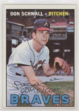 1967 Topps - [Base] #267 - Don Schwall