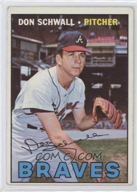 1967 Topps - [Base] #267 - Don Schwall [Good to VG‑EX]