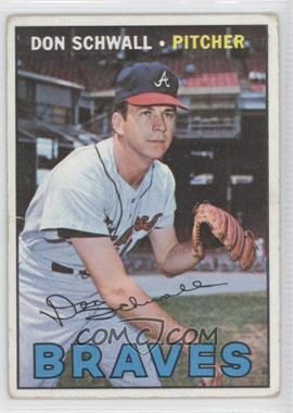 1967 Topps - [Base] #267 - Don Schwall [Good to VG‑EX]