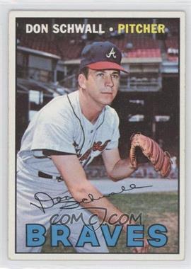 1967 Topps - [Base] #267 - Don Schwall [Good to VG‑EX]
