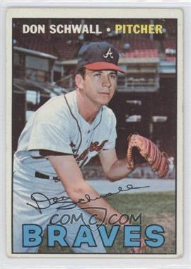 1967 Topps - [Base] #267 - Don Schwall