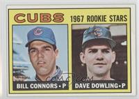 1967 Rookie Stars - Bill Connors, Dave Dowling