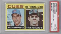 1967 Rookie Stars - Bill Connors, Dave Dowling [PSA 8 NM‑MT]