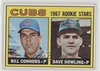 1967 Rookie Stars - Bill Connors, Dave Dowling [Good to VG‑EX]