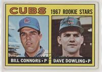 1967 Rookie Stars - Bill Connors, Dave Dowling