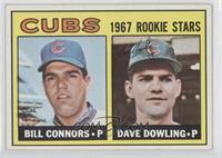 1967 Rookie Stars - Bill Connors, Dave Dowling [Good to VG‑EX]