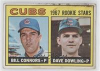 1967 Rookie Stars - Bill Connors, Dave Dowling [Noted]