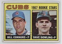 1967 Rookie Stars - Bill Connors, Dave Dowling [Good to VG‑EX]
