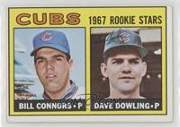 1967 Rookie Stars - Bill Connors, Dave Dowling [Good to VG‑EX]