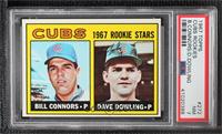 1967 Rookie Stars - Bill Connors, Dave Dowling [PSA 7 NM]
