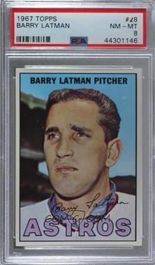 1967 Topps - [Base] #28 - Barry Latman [PSA 8 NM‑MT]