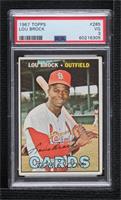 Lou Brock [PSA 3 VG]