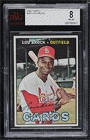 Lou Brock [BVG 8 NM‑MT]