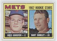 1967 Rookie Stars - Greg Goossen, Bart Shirley