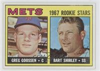 1967 Rookie Stars - Greg Goossen, Bart Shirley