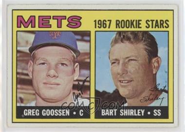 1967 Topps - [Base] #287 - 1967 Rookie Stars - Greg Goossen, Bart Shirley