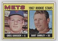 1967 Rookie Stars - Greg Goossen, Bart Shirley [Poor to Fair]