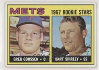 1967 Rookie Stars - Greg Goossen, Bart Shirley [Good to VG‑EX]