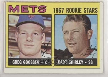 1967 Topps - [Base] #287 - 1967 Rookie Stars - Greg Goossen, Bart Shirley