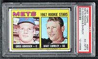 1967 Rookie Stars - Greg Goossen, Bart Shirley [PSA 6 EX‑MT]