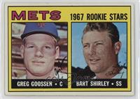 1967 Rookie Stars - Greg Goossen, Bart Shirley [Good to VG‑EX]