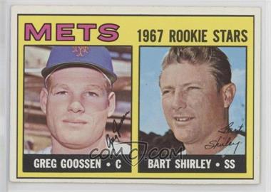 1967 Topps - [Base] #287 - 1967 Rookie Stars - Greg Goossen, Bart Shirley