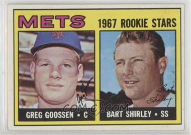 1967 Topps - [Base] #287 - 1967 Rookie Stars - Greg Goossen, Bart Shirley