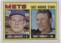 1967 Rookie Stars - Greg Goossen, Bart Shirley [Poor to Fair]