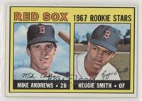 1967 Rookie Stars - Mike Andrews, Reggie Smith [Good to VG‑EX]