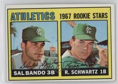 1967 Topps - [Base] #33 - 1967 Rookie Stars - Sal Bando, Randy Schwartz [Good to VG‑EX]