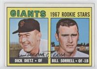 1967 Rookie Stars - Dick Dietz, Bill Sorrell