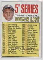 5th Series Check List (Roberto Clemente)