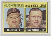 1967 Rookie Stars - Bill Kelso, Don Wallace [Poor to Fair]