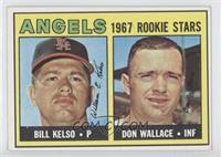 1967 Rookie Stars - Bill Kelso, Don Wallace