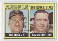 1967 Rookie Stars - Bill Kelso, Don Wallace