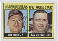 1967 Rookie Stars - Bill Kelso, Don Wallace [Good to VG‑EX]