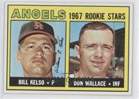 1967 Rookie Stars - Bill Kelso, Don Wallace