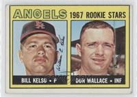 1967 Rookie Stars - Bill Kelso, Don Wallace [Noted]