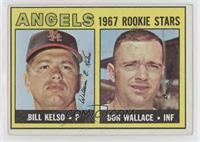 1967 Rookie Stars - Bill Kelso, Don Wallace [Poor to Fair]