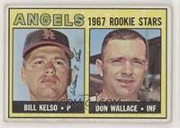 1967 Rookie Stars - Bill Kelso, Don Wallace [Good to VG‑EX]