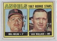 1967 Rookie Stars - Bill Kelso, Don Wallace [Good to VG‑EX]