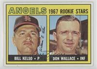 1967 Rookie Stars - Bill Kelso, Don Wallace