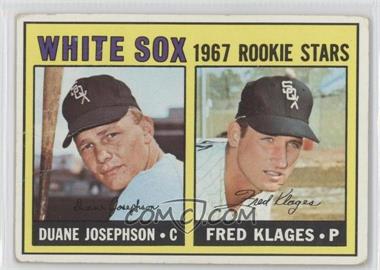 1967 Topps - [Base] #373 - 1967 Rookie Stars - Duane Josephson, Fred Klages [Good to VG‑EX]